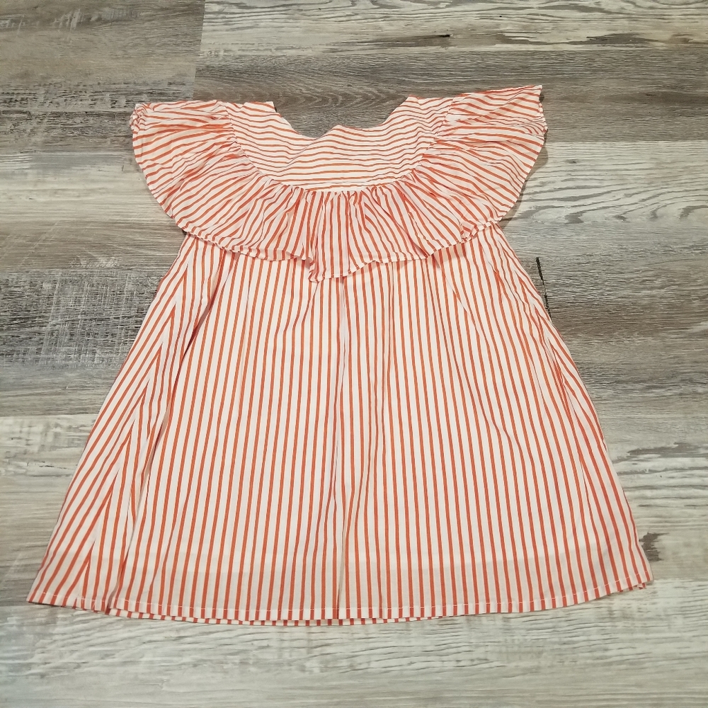 Lil Lemons For Love and Lemons Girls Striped Dress